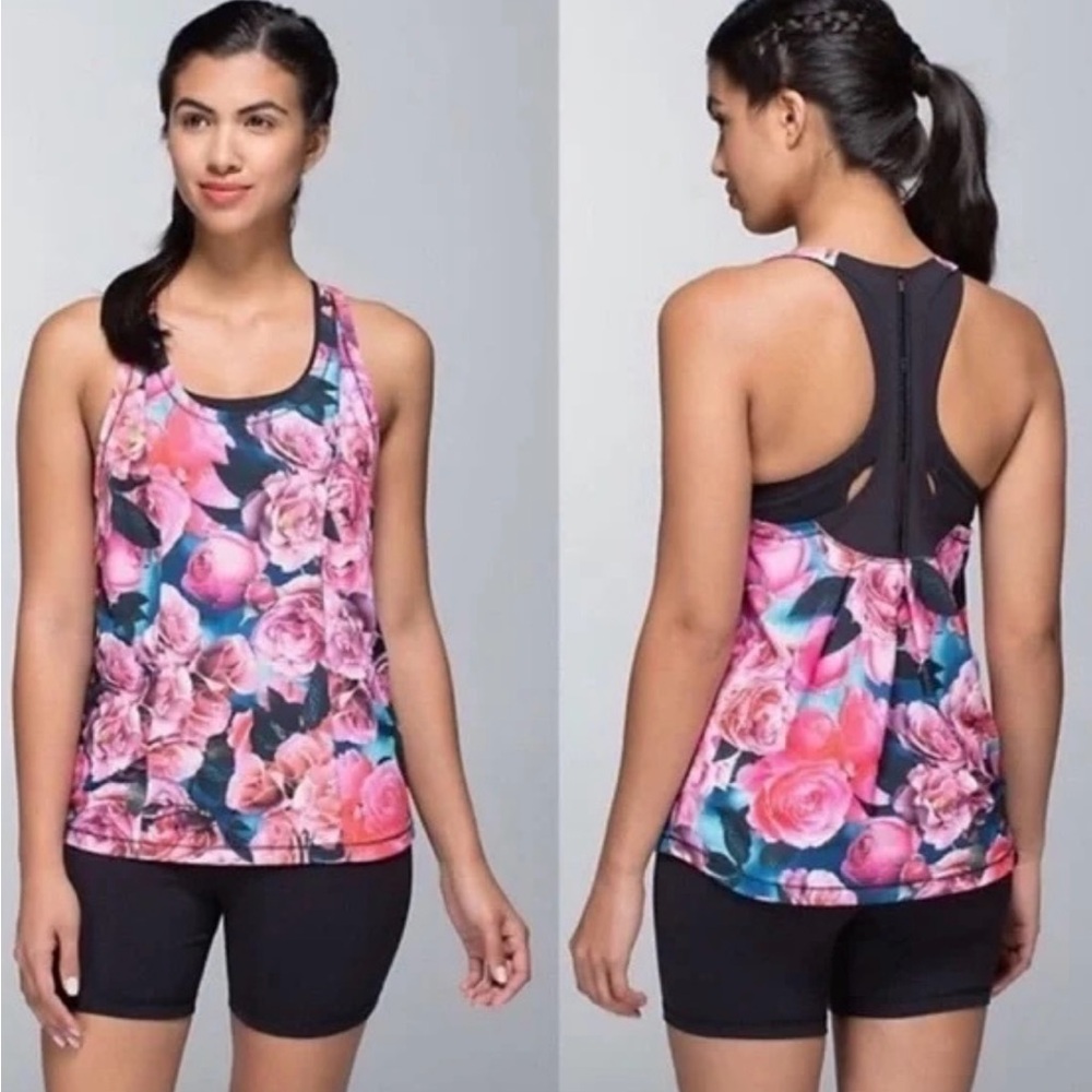 Floral Lululemon Tank Top
Fits like a small/medium
Great condition